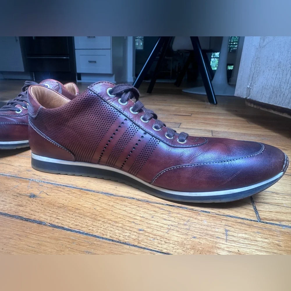 Magnanni leather sneakers